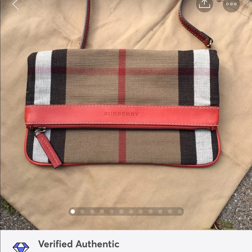 Store Closing Sale !Authentic Burberry Crossbody /Clutch
